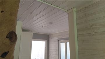 Paneltak efter renovering